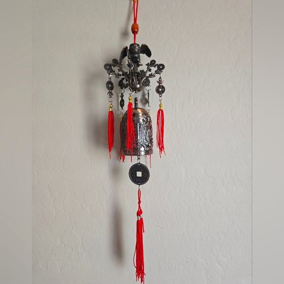 Good Luck Prosperity Hanging Bell Feng Shui Wind Chimes - Picture 1 of 10